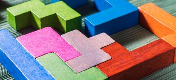 coloured blocks representing digital accessibility map
