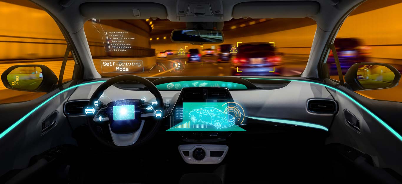 autonomous vehicles dashboard